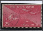 Stamps India -  Correo: Paloma y avion