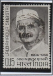 Sellos de Asia - India -  Lal Bahadur Shastri