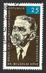 Stamps Germany -  754A - Wilhelm Külz (DDR)