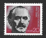 Stamps Germany -  1396 - XC Aniversario del Nacimiento de Georgi Dimitroff (DDR)