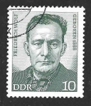 Sellos de Europa - Alemania -  1416 - Friedrich Wolf (DDR)