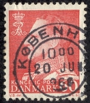 Stamps Denmark -  Serie básica