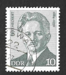 Stamps Germany -  1514 - Fritz Heckert (DDR)