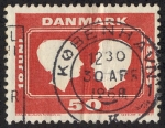 Stamps Denmark -  Perfiles