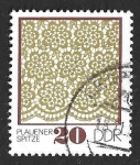 Stamps Germany -  1564 - Bordados de Plauen (DDR)