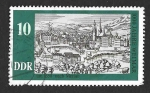 Stamps Germany -  1686 - Milenario de la Ciudad de Weimar (DDR)