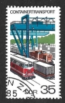 Stamps Germany -  1916 - Containers (DDR)