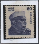 Sellos de Asia - India -  Jawaharlal Nehru