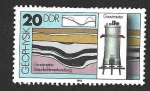 Stamps Germany -  2143 - Geofísica (DDR)