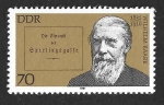 Stamps Germany -  2184 - Wilhelm Raabe (DDR)