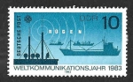 Stamps Germany -  2320 - Año Mundial de las Telecomunicaciones (DDR)