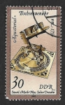 Stamps Germany -  2346 - Relojes del Museo de Matemáticas y Física de Dresde
