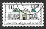 Stamps Germany -  2375 - Castillo de Charlottenhof (DDR)