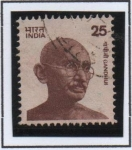 Sellos de Asia - India -  Mahatma Gandhi