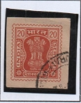 Stamps : Asia : India :  Capital d