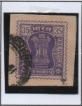 Stamps India -  Capital d' Asoka pilar