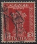 Sellos de Asia - India -  Capital d' Asoka pilar