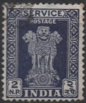 Stamps : Asia : India :  Capital d
