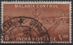 Sellos de Asia - India -  Control d' l' Malaria