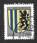 Sellos de Europa - Alemania -  2400 - Escudo de la Ciudad de Karl-Marx-Stadt (DDR)