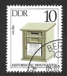 Sellos de Europa - Alemania -  2456 - Buzones Históricos (DDR)