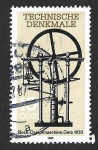 Stamps Germany -  2486 - Antiguas Máquinas de Vapor (DDR)