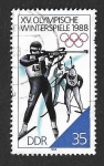 Stamps Germany -  2650 - JJOO de Invierno. Calgary (DDR)