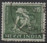 Stamps India -  Tea Picking