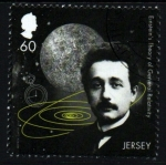 Stamps Jersey -  serie- Centenario Teoría Relatividad