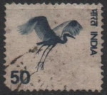 Stamps India -  Garza blanca. Egretta alba