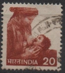 Sellos de Asia - India -  Lactancia Infantil