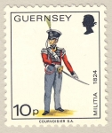 Stamps United Kingdom -  Military Uniforms
