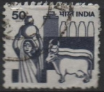 Sellos de Asia - India -  Industria lechera