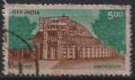 Sellos de Asia - India -  Sanchi Estupa