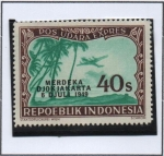 Stamps Indonesia -  Dos Udapa Exprés