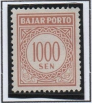 Stamps Indonesia -  Cifras