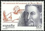 Stamps Spain -  ESPAÑA 1997 3507 Sello Nuevo Efemerides Aniv. Nacimiento Ausias March Retrato Michel3342