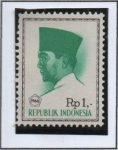 Sellos de Asia - Indonesia -  Pre. Sukarno