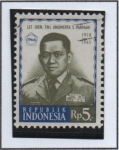 Stamps Indonesia -  Teniente General S. Parman