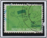 Sellos de Asia - Indonesia -  Censo Natl