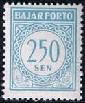 Stamps Indonesia -  Cifras