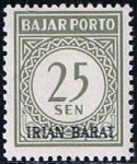 Stamps Indonesia -  Cifras