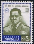 Sellos de Asia - Indonesia -  Teniente General S. Parman