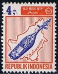 Stamps Indonesia -  Hape, Borneo