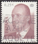 Stamps Spain -  ESPAÑA 2002 3860 Sello Serie Básica Rey Juan Carlos I usado