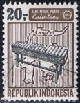 Stamps Indonesia -  Kulintang, Celebes