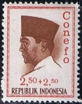 Sellos de Asia - Indonesia -  Pre. Sukarno