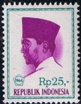 Sellos de Asia - Indonesia -  Pre. Sukarno