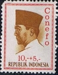 Sellos de Asia - Indonesia -  Pre. Sukarno