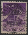 Sellos de Asia - Indonesia -  Casa d Toraja